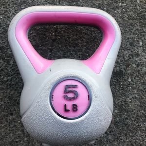 5lb TKO Kettlebell Exercise Weight (One)